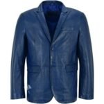 Men's Blue Blazer Jacket