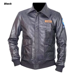 The Great Escape Steve McQueen Black Bomber Leather Jacket