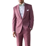 2 Piece Rose Pink Tuxedo