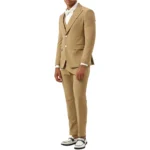 Men’s Brown 3 Piece Suit