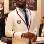 Paris Olympics LeBron James Team USA Blazer