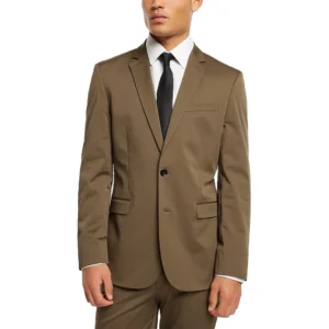 Brown 2 Piece Wedding Suit For Mens