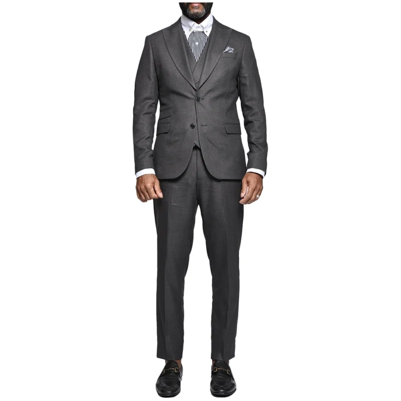 Men’s Three Piece Suit Charcoal