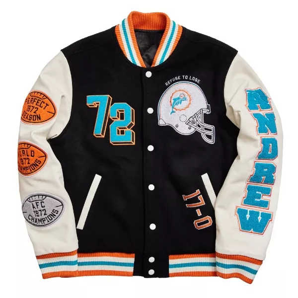 Miami Dolphins Varsity Jacket - The Famous Jackets