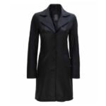 Black Leather Coat For Women’s