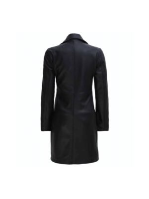 Black Leather Coat For Women’s