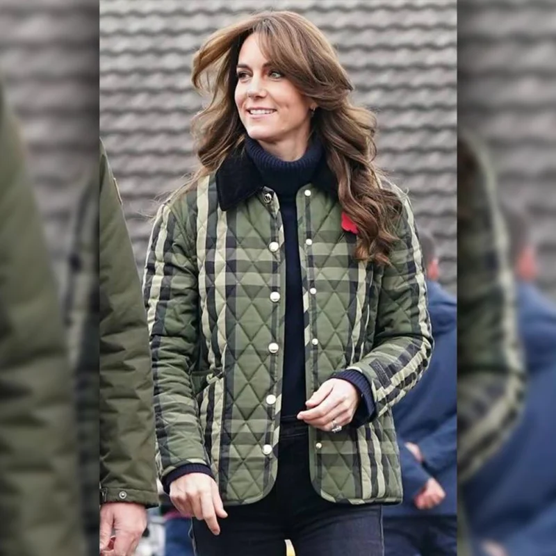 Kate Middleton Quilted Jacket