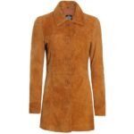 Women’s Brown Suede Coat